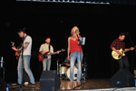 Amanda Ringdal sings at Ladies Nite in Kenaston